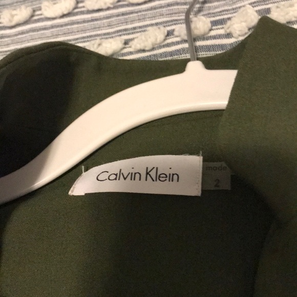 Green Calvin Klein dress - Picture 2 of 3